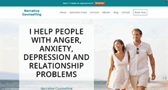 Desktop Screenshot of narrativecounselling.com